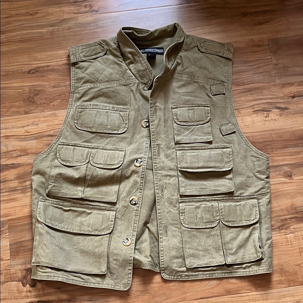 Vintage J Peterman fishing vest